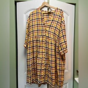 Beaton linen house dress